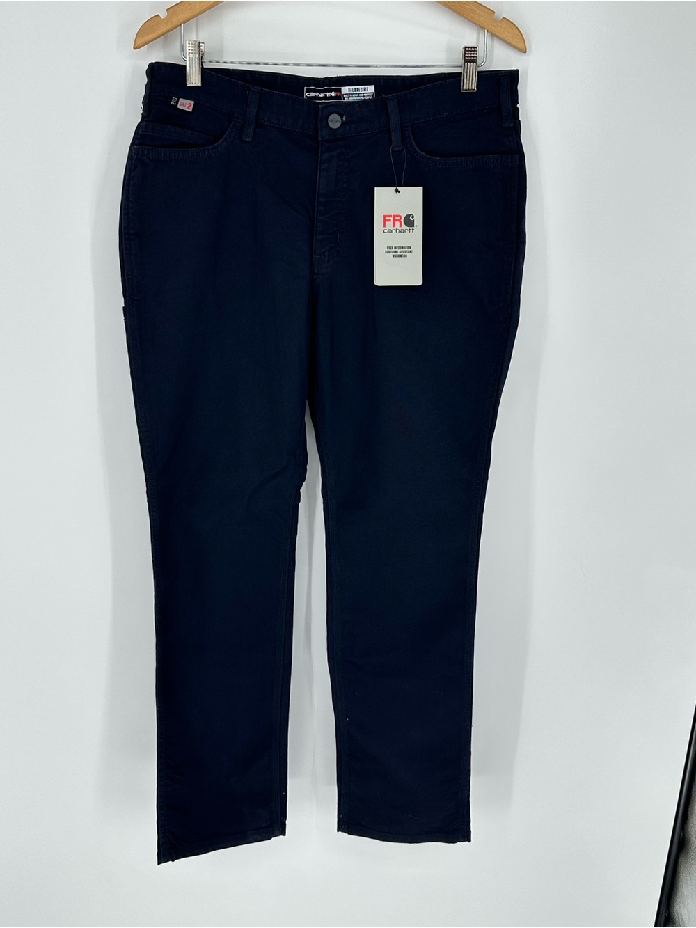 Carhartt Women's Straight Leg Pants in Navy